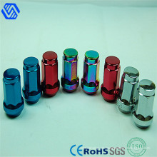 Cavalo estradeiro Andoized cor roda Lug Nut